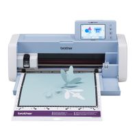 Plotter de corte Brother ScanNCut SDX225 con escáner de 600 dpi, cuchilla Auto Blade, Wi-Fi y pantalla táctil
